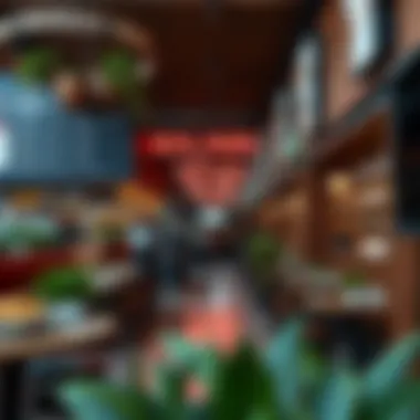 Diverse culinary offerings from various Box Park eateries