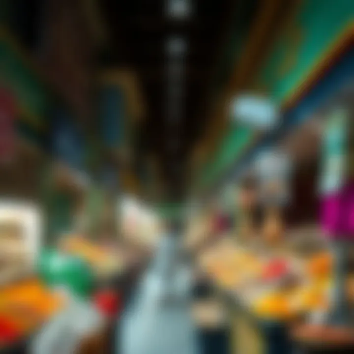 Vibrant colors and aromas of spices at the Dubai Spice Souk