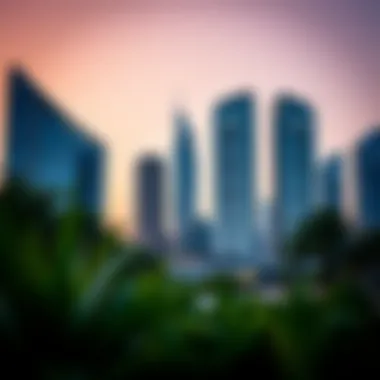 Investment Benefits in Dubai's Business Center Infographic highlighting real estate investment benefits in Dubai's business center