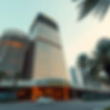 Luxurious exterior view of Chic Tower showcasing modern architecture