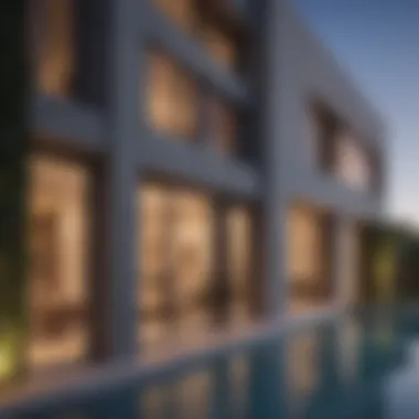 Architectural Elegance of Cordoba Residence Stunning architectural view of Cordoba Residence showcasing its modern design