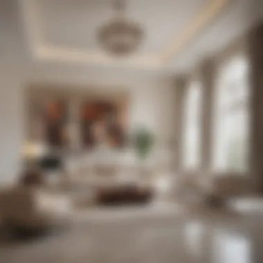 Luxurious Interiors of Cordoba Residence Luxurious living space within Cordoba Residence highlighting interior design