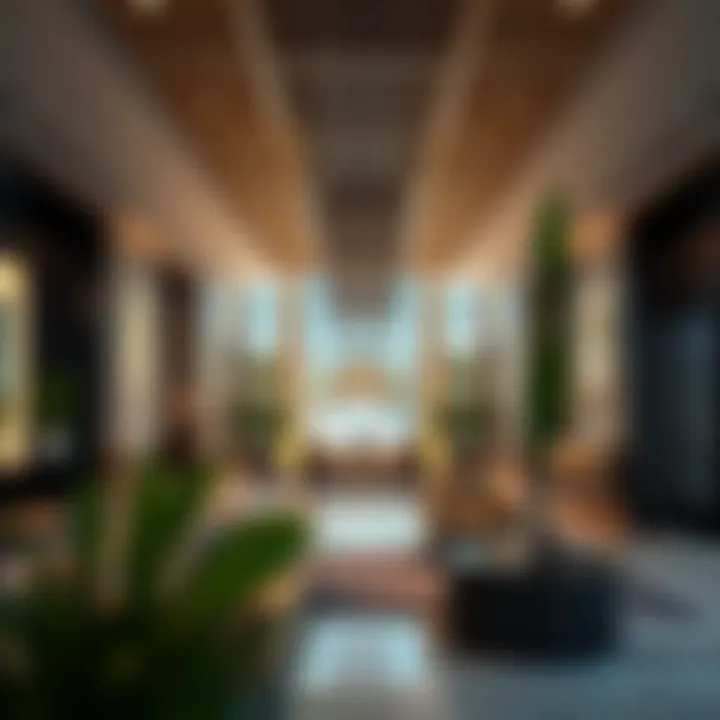 Commercial Spaces in DIFC Gate Village 8 An interior view highlighting commercial spaces within DIFC Gate Village 8