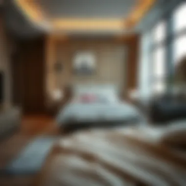 Comfortable bedroom showcasing quality furniture selections