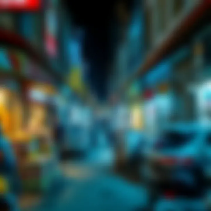 Local Businesses Thriving in Al Seef's Vibrant Market Vibrant market scene in Al Seef with local crafts and businesses