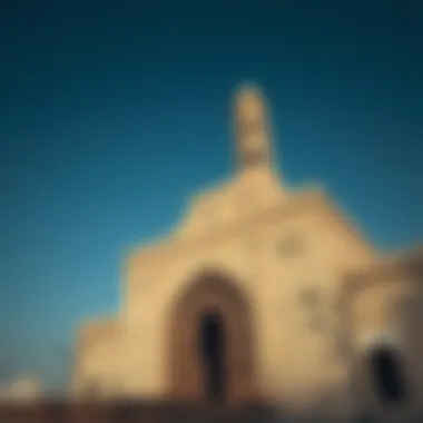 Cultural Heritage: Exploring Dubai's Historical Landmarks Cultural landmark in Dubai, highlighting historical significance