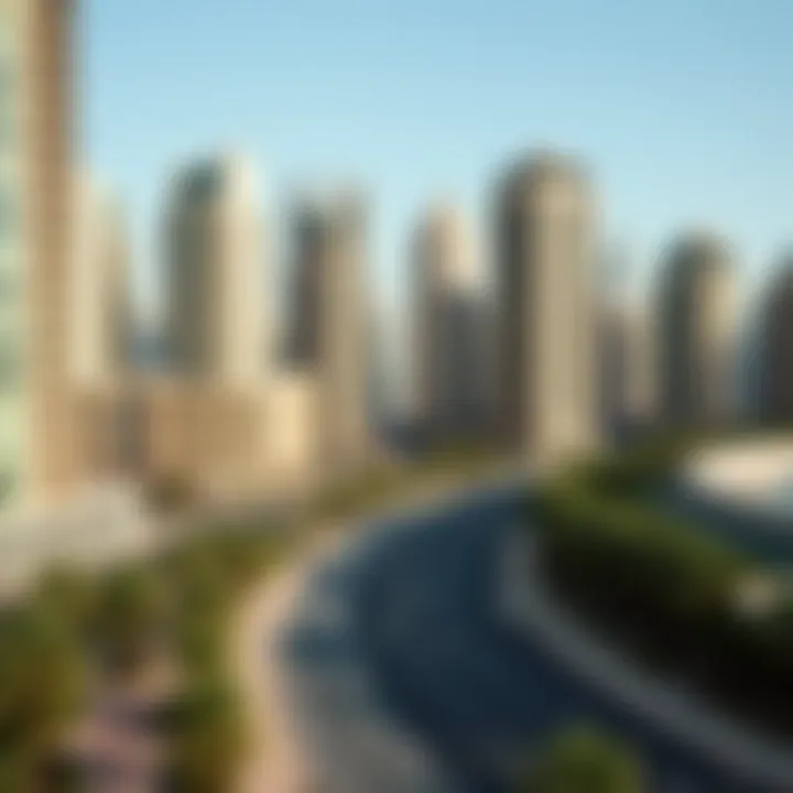 Investment Landscape: Opportunities in Dubai's Real Estate Market Investment opportunities depicted through real estate developments