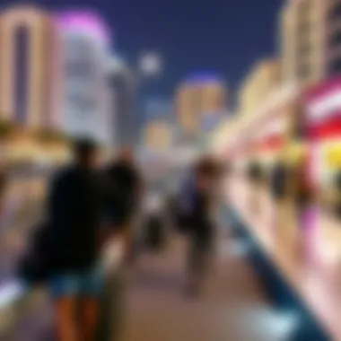 Recreational Activities at Dubai Marina Walk Leisure activities available at Dubai Marina Walk