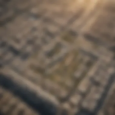 Aerial Overview of the Dubai Outsource Zone Aerial view of the Dubai Outsource Zone showcasing its expansive infrastructure