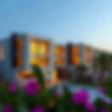 Modern Residential Architecture in Remraam Modern residential buildings in Remraam