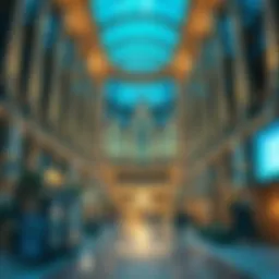 Exterior view of EHS Ibn Battuta Mall showcasing its architectural brilliance