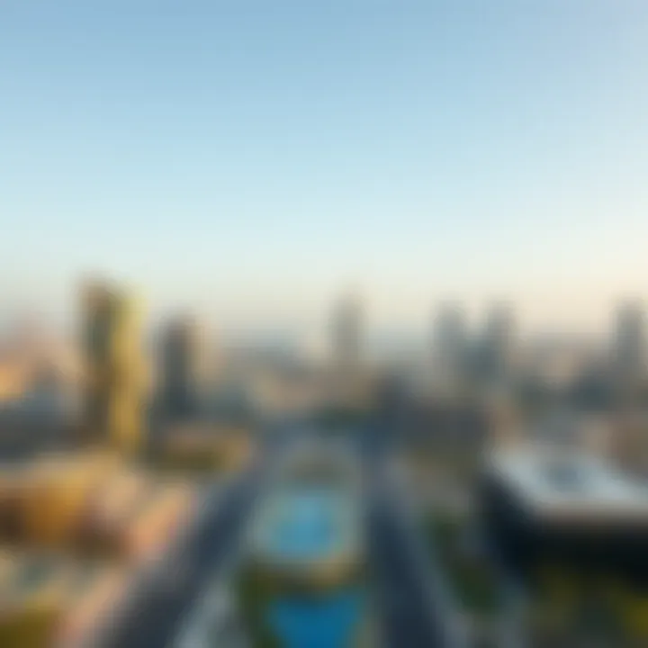 Panoramic view of Ellington JLT and surrounding skyline