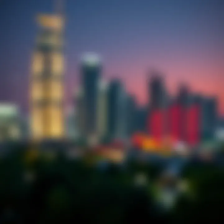 Real Estate Sales Trends in Dubai Graph illustrating real estate sales trends in Dubai