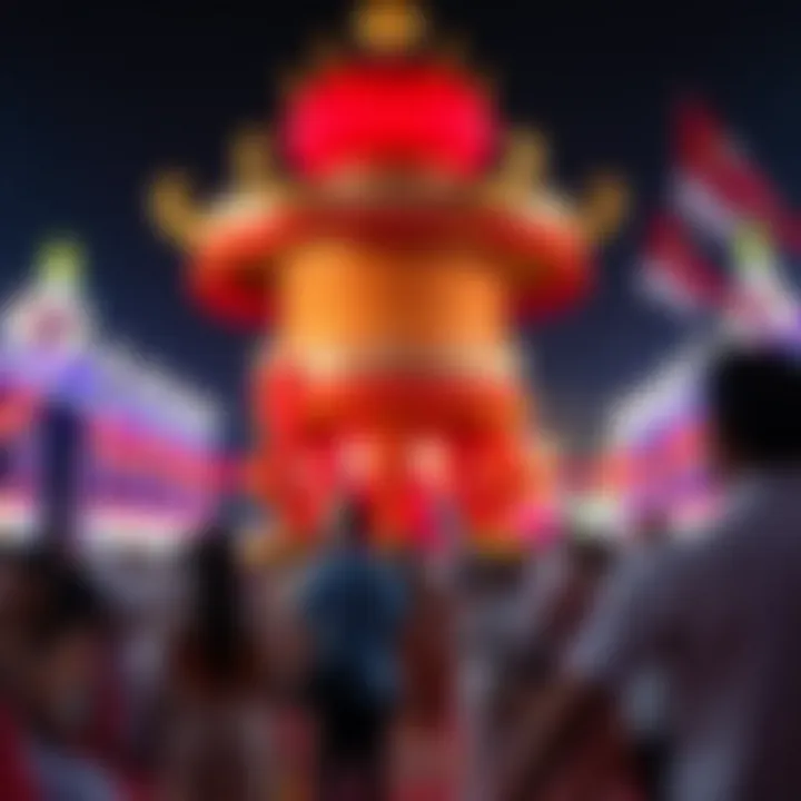 Cultural Extravaganza: Embracing Tradition Vibrant cultural festival in Dubai showcasing traditional arts