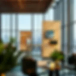 Architectural layout of 29 Boulevard Tower Two highlighting key features