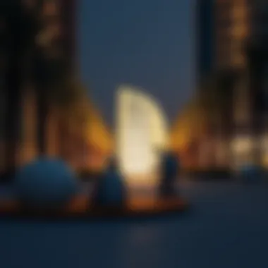 Creative Expressions in Dubai's Open Spaces Art installations in public space