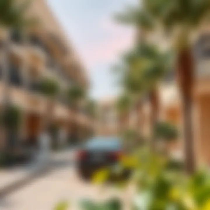 Community surroundings highlighting the vibrant lifestyle near Habtoor Villas