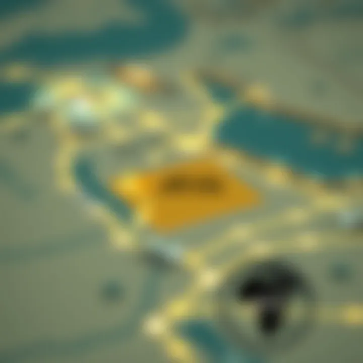 Strategic Location of Jebel Ali Free Zone Map highlighting the strategic location of Jebel Ali Free Zone