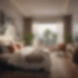 Cozy studio room interior in Karama