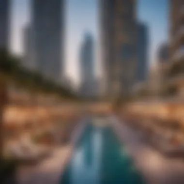 Vibrant Community Atmosphere A vibrant community scene around Liv Lux, depicting the social and recreational opportunities available