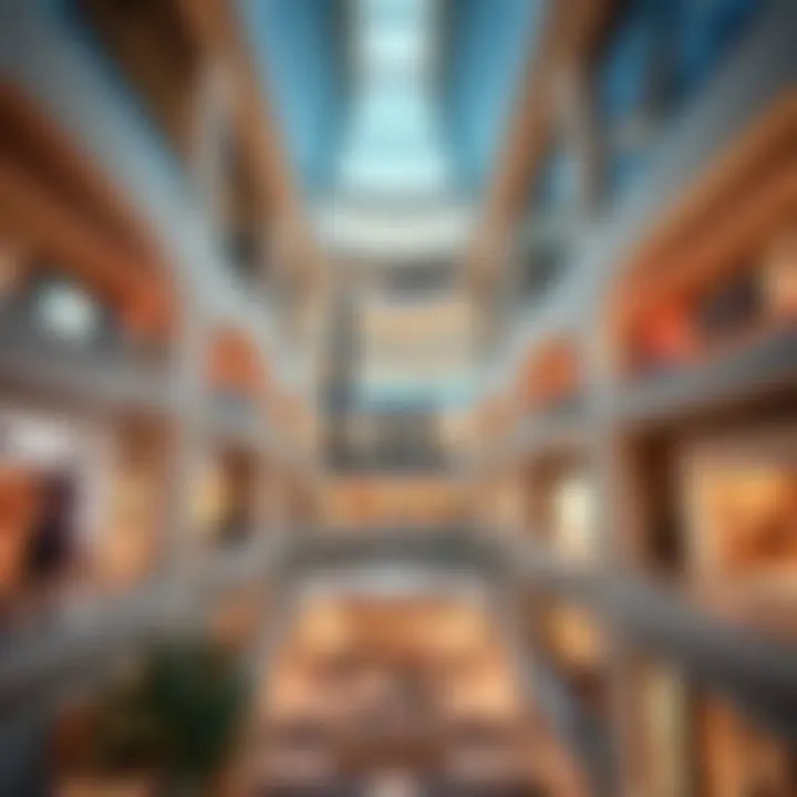 Stunning architectural design of Lulu WTC Mall showcasing modern retail spaces