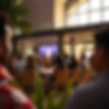 Community engagement event at ميغامول promoting cultural integration