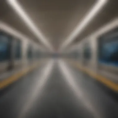 Accessibility Through Dubai Metro System A visual representation of the accessibility provided by the Dubai Metro system