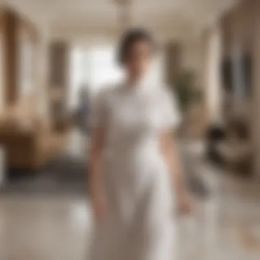 The Benefits of Maid Services in Dubai A well-organized living space showcasing the benefits of maid services
