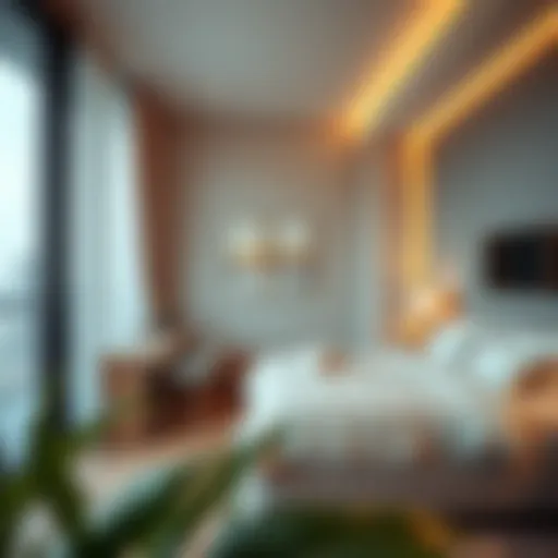 Charming studio apartment interior in Warsan