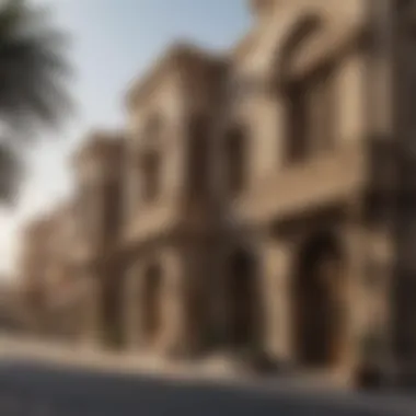 Cultural Heritage of Muteena Deira Historic architecture of Muteena Deira showcasing cultural heritage