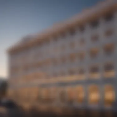 Stunning Architecture of Nakheel RIU Deira Island Hotel Exterior view of Nakheel RIU Deira Island Hotel showcasing its modern architecture