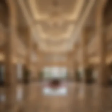 Elegant Lobby Experience at Nakheel RIU Deira Island Hotel Luxurious lobby of Nakheel RIU Deira Island Hotel with elegant design