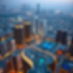 Aerial view of Dubai's skyline featuring new residential projects