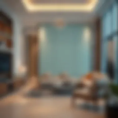 Modern Partitioned Living Space Modern partitioned living space in International City