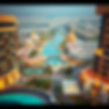 Overview map of Silicon Oasis