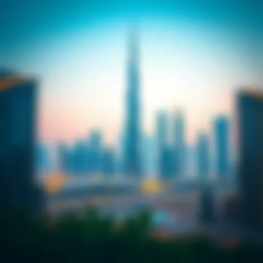 Dubai's Iconic Skyline: A Real Estate Investment Haven Luxurious Dubai skyline showcasing iconic buildings