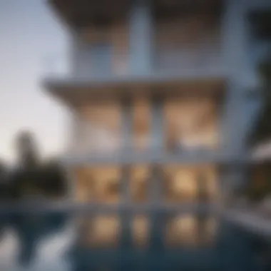 Contemporary Residential Architecture Modern residential buildings in Dubai
