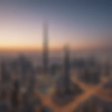Dubai's Architectural Marvels Luxurious skyline of Dubai showcasing modern architecture