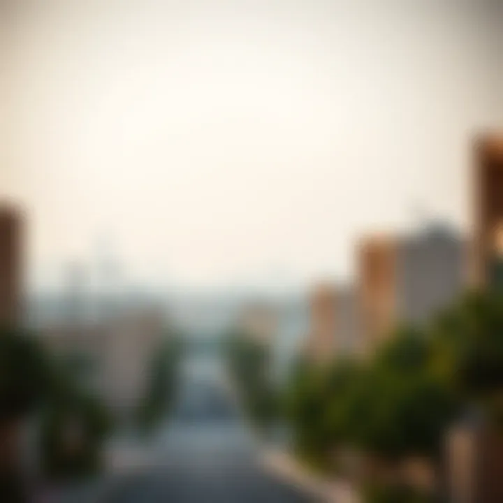 Scenic view of Al Nahda neighborhood