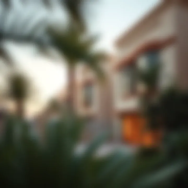 Charming Neighborhood in Mohammed Bin Zayed Neighborhood view reflecting community vibe