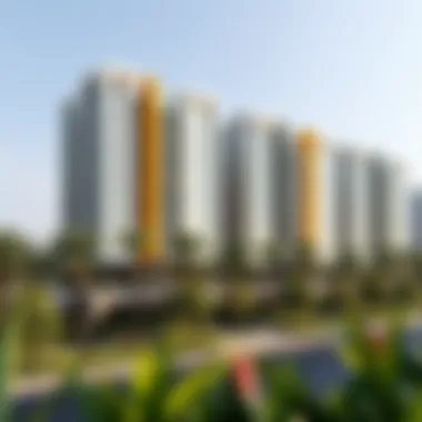 Modern Architecture in Riverland Modern residential buildings contributing to Riverland's skyline