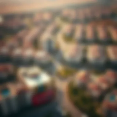 Community Overview of Dubai Investment Park Aerial view of Dubai Investment Park community