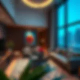 Modern apartment interiors in Dubai Investment Park