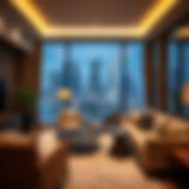Luxurious shared living space in Dubai Marina