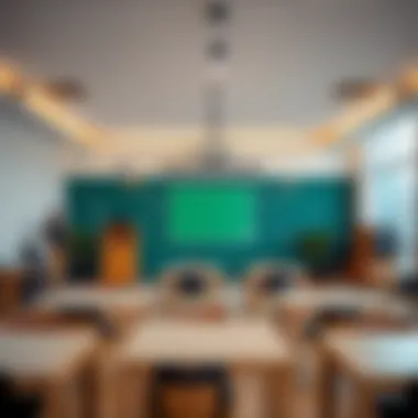 Innovative Learning Environment in Sabis Khalifa City Interior of a state-of-the-art educational facility in Sabis Khalifa City