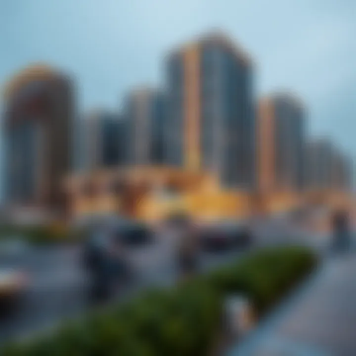 Prime Location Benefits of Safeer Residences 3 Prime location of Safeer Residences 3 in the heart of Dubai, showcasing accessibility.