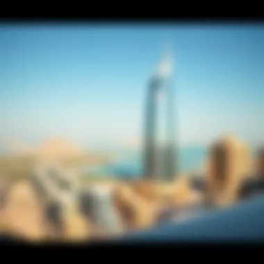 Panoramic perspective highlighting Sahab Al Emarat Tower's surroundings and real estate appeal