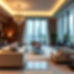 Luxurious living space at Samaya Hotel Apartments