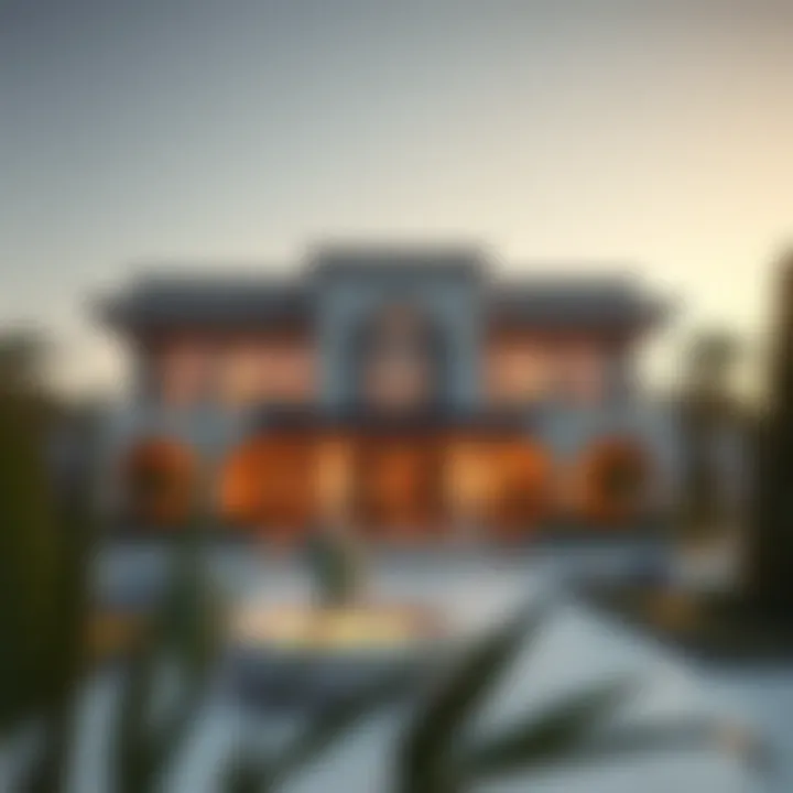 Luxurious Villa in Shakhbout City Luxurious villa in Shakhbout City illustrating upscale living