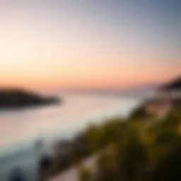 Scenic view of Sinnayah Island's coastline